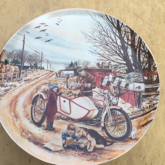HARLEY DAVIDSON CHRISTMAS PLATES